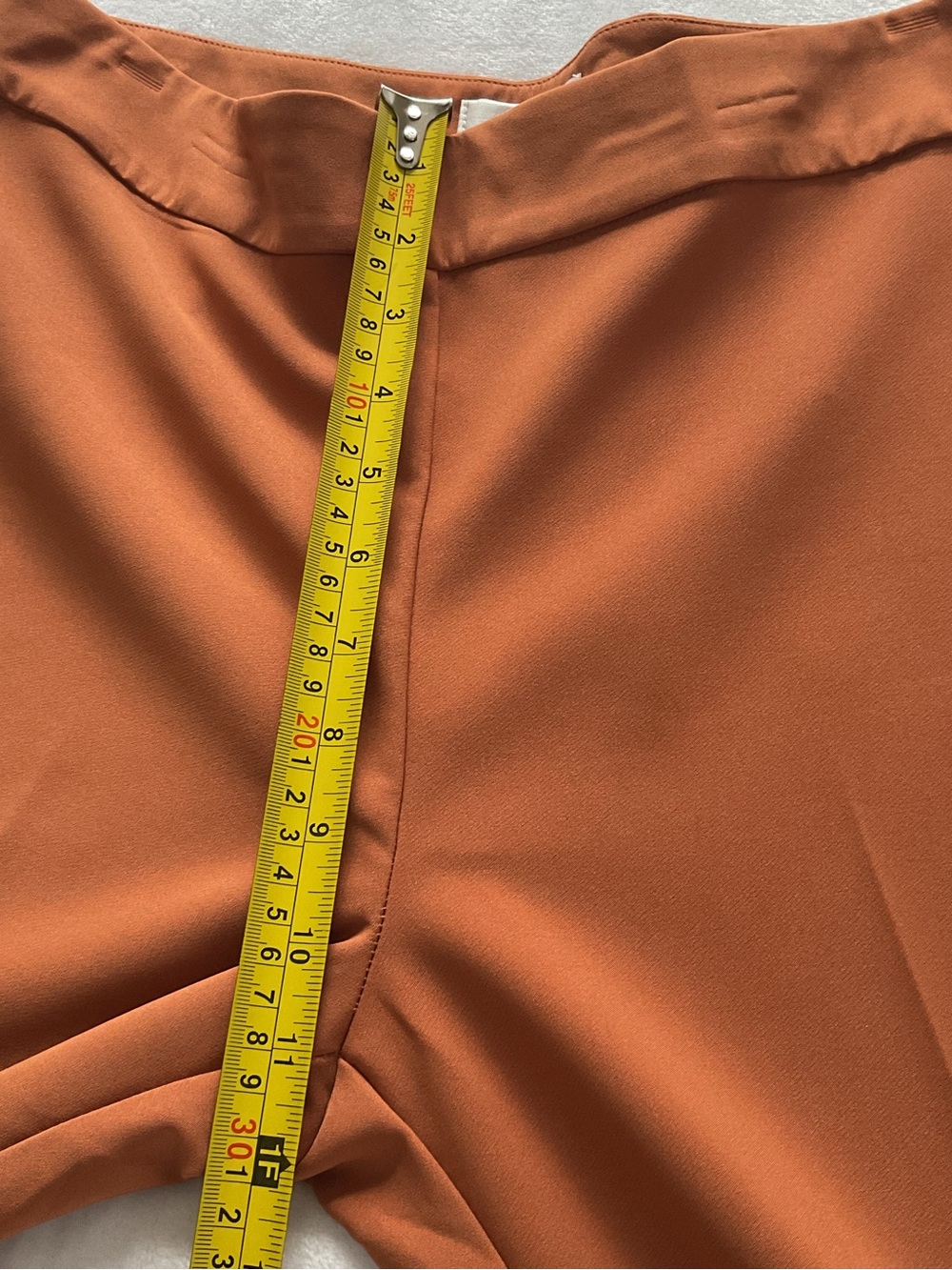 Socialite Rust Leaf High Rise Bootcut Pants Women’s Large Stretch NWT - Picture 13 of 13